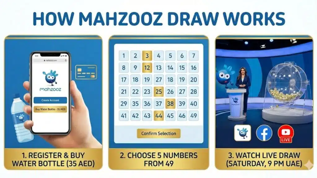Mahzooz Draw: All About the UAE's Dh50 Million Lucky Draw and News 4 how mahzooz draw works
