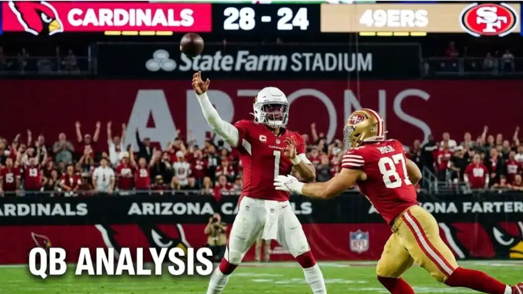arizona cardinals vs 49ers match player stats