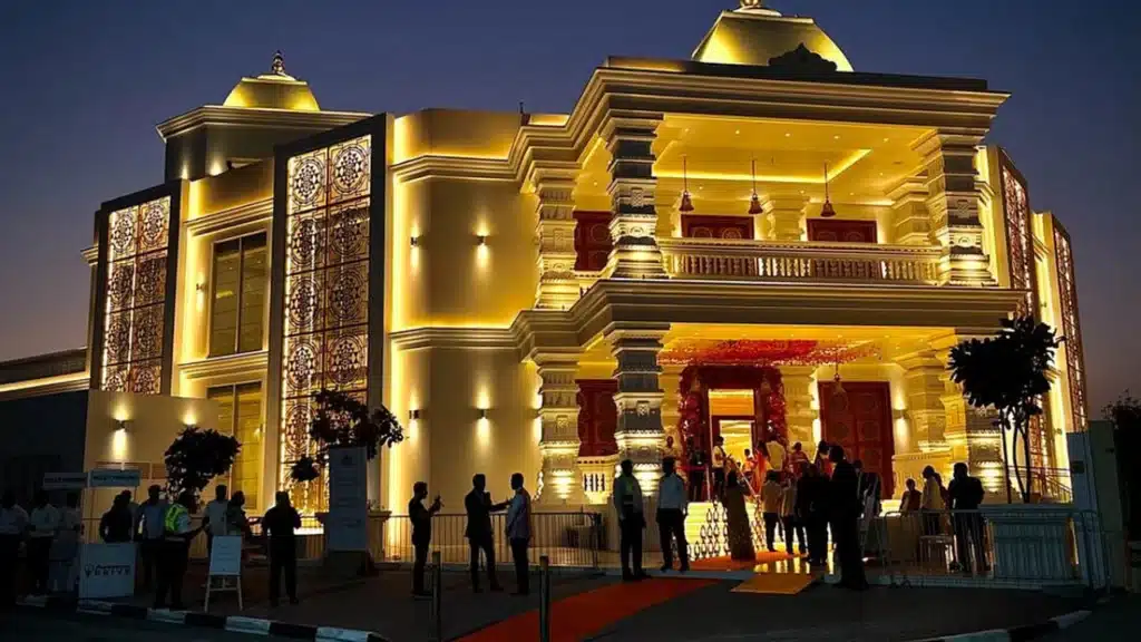 celebrating festivals at jebel ali hindu temple