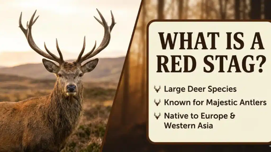 what is a red stag