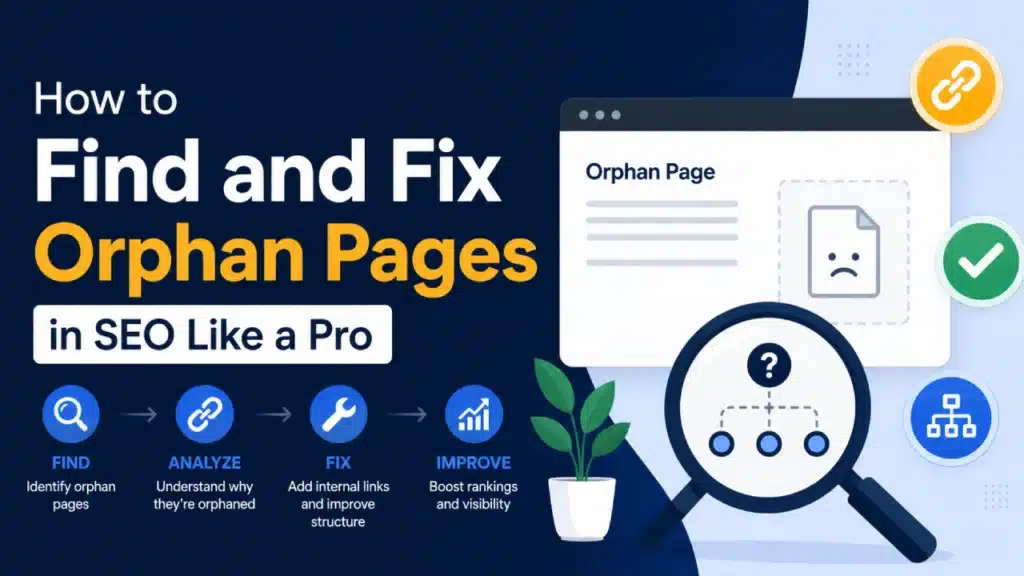 How to Find and Fix Orphan Pages in SEO Like a Pro