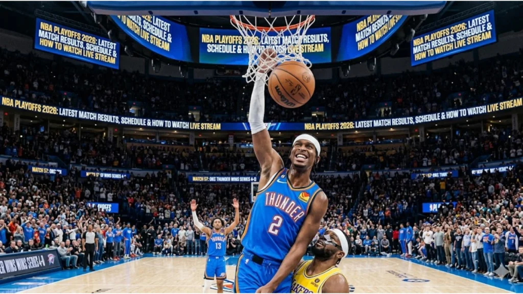 NBA Playoffs 2026_ Latest Match Results, Schedule & How to Watch Live Stream