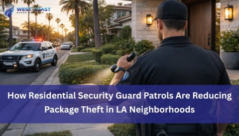Residential Security Guard Patrols